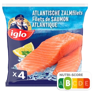 Iglo | Saumon | Atlantique | 4 pièces 