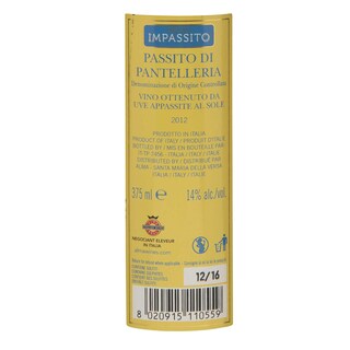 Italie - Italië | Sicilia D.O.C. | 37.5 Impassito Passito 12 W 