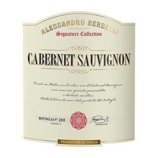 Italie - Italië | Lombardia-Sicilia-Toscana | Berselli & Gerbino Signature collection Cabernet Sauvignon 2016 | HK 