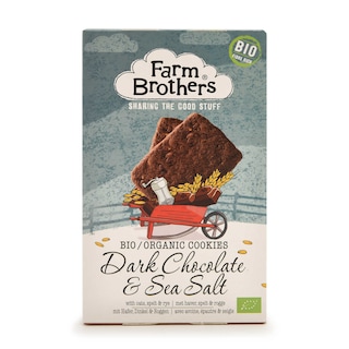 Farm Brothers | Biscuits | Chocolat noir | Sel de mer | Bio 