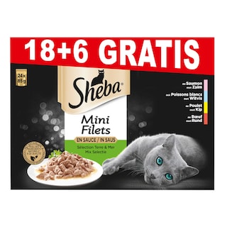 Sheba | Aliment chat | Sauce | Mix | Multipack 