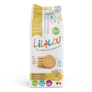 LilaLou Biscuits | Koekjes | Haver & Granen | Bio 