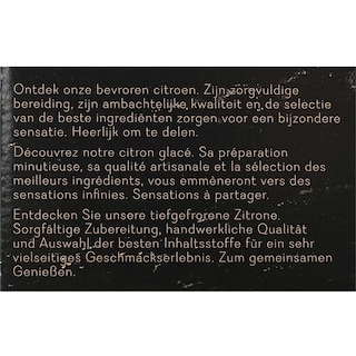 Taste of Inspirations | Citrons Givrés | Avec glace citron 