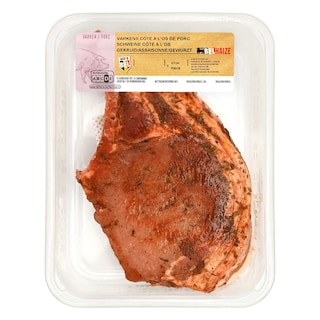 Delhaize | Côte à l'os | Porc | Épicé 