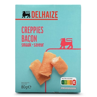 Delhaize | Creppies | Bacon 80 gr