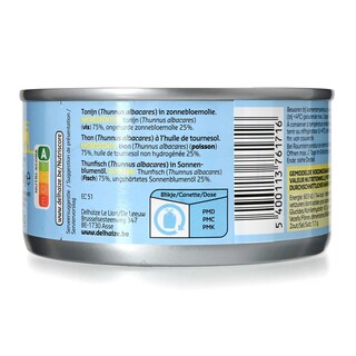 Delhaize | Tonijn | Zonnebloemolie 200 gr