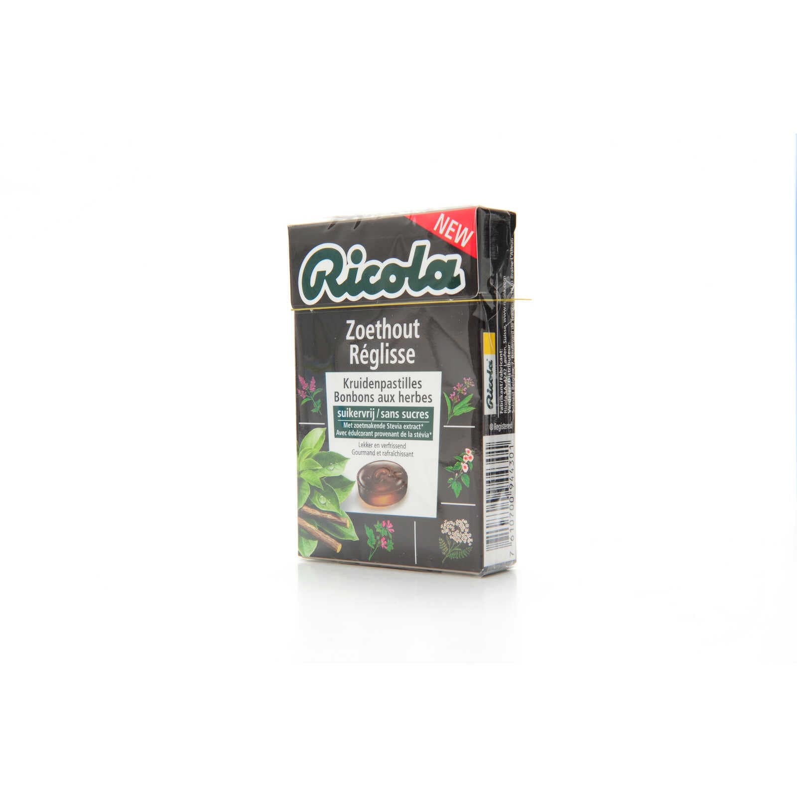 Ricola Kruidenpastilles | Zoethout | Suikervrij