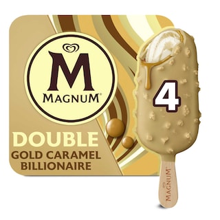 Magnum | Ola | glace | Double | Gold | Car | Billion 4 x 8,5 cl