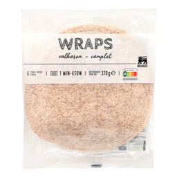 Delhaize | Wraps | Volkoren | 6st 