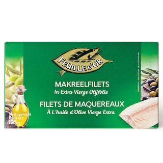 Feuille d'Or | Makrelen | Filets | Olijfolie 