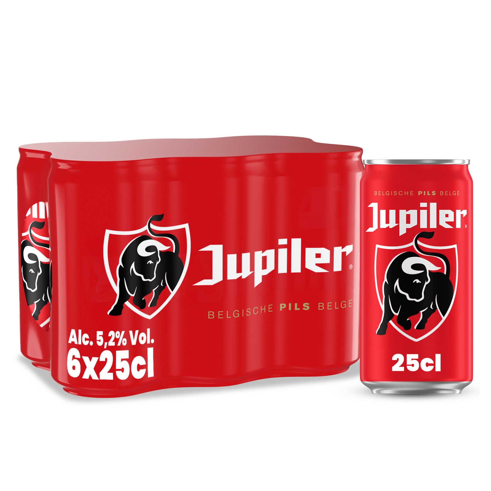 Jupiler Blond Bier | Pils | 5,2% alc. | Blik