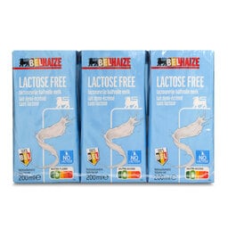 Delhaize | Lait | Demi-écrémé | Sans Lactose 3 x 20 cl