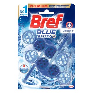 Bref WC | WC Blok | Blue Activ+ | Chloor 2 st