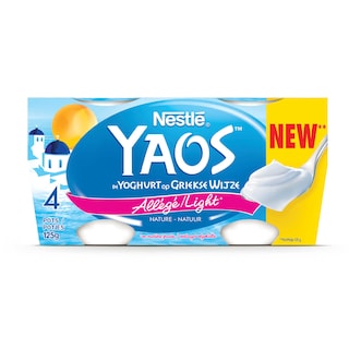YAOS | Yaourt | Grecque | Nature | allégé 