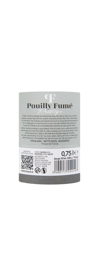 Delhaize | Pouilly Fumé Prestige Wit 