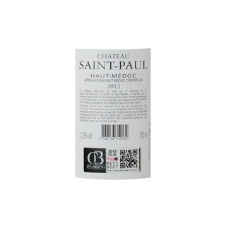 FR BORDEAUX HAUT MEDOC | Château Saint Paul 2014 