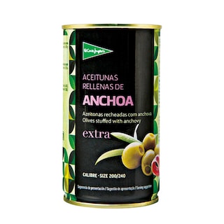 El Corte Ingles | Olijven | Gevuld met Ansjovis 