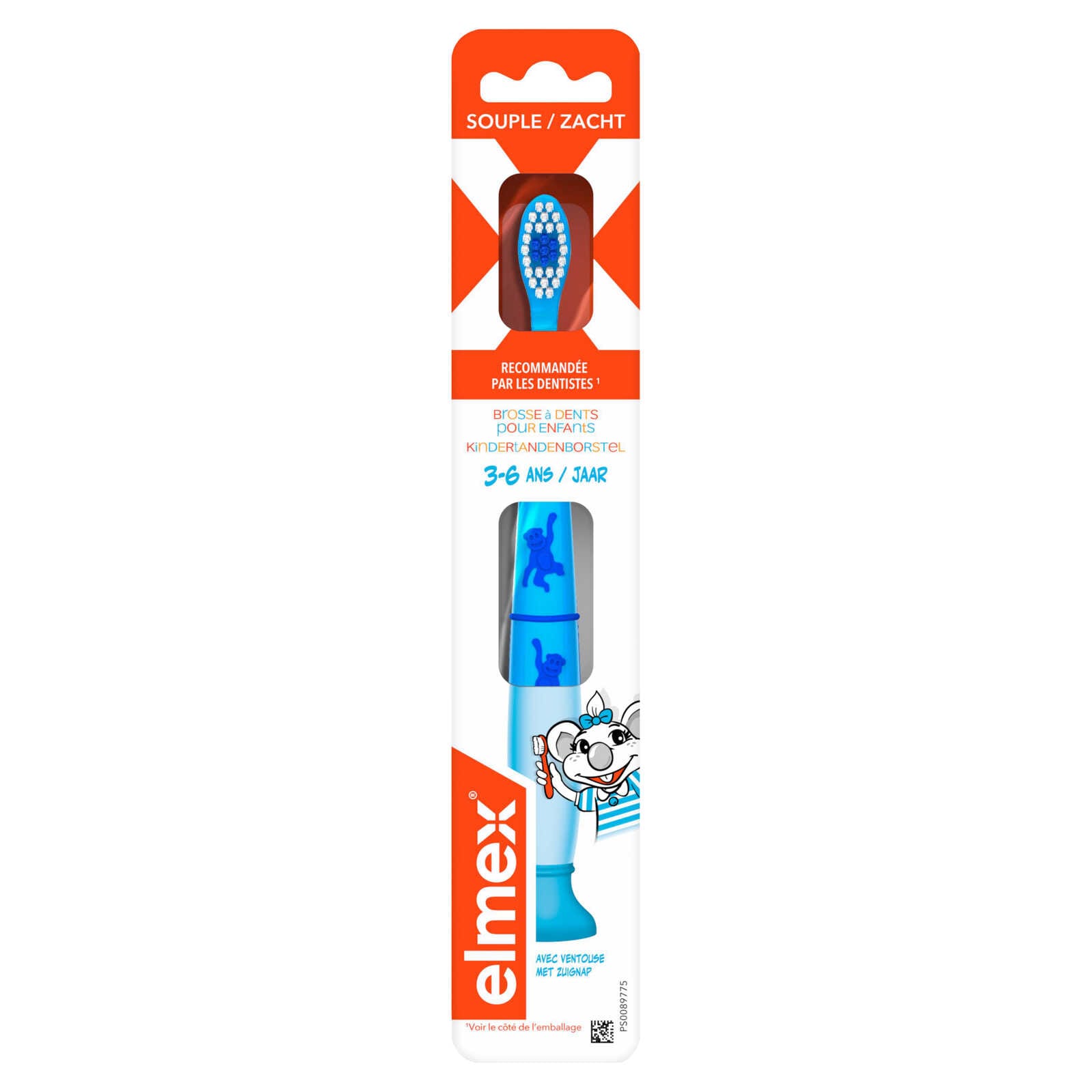 Elmex Kids | Tandenborstel | 3-6 Jaar