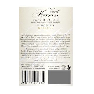 Vent Marin | Pays d'Oc | Viognier 