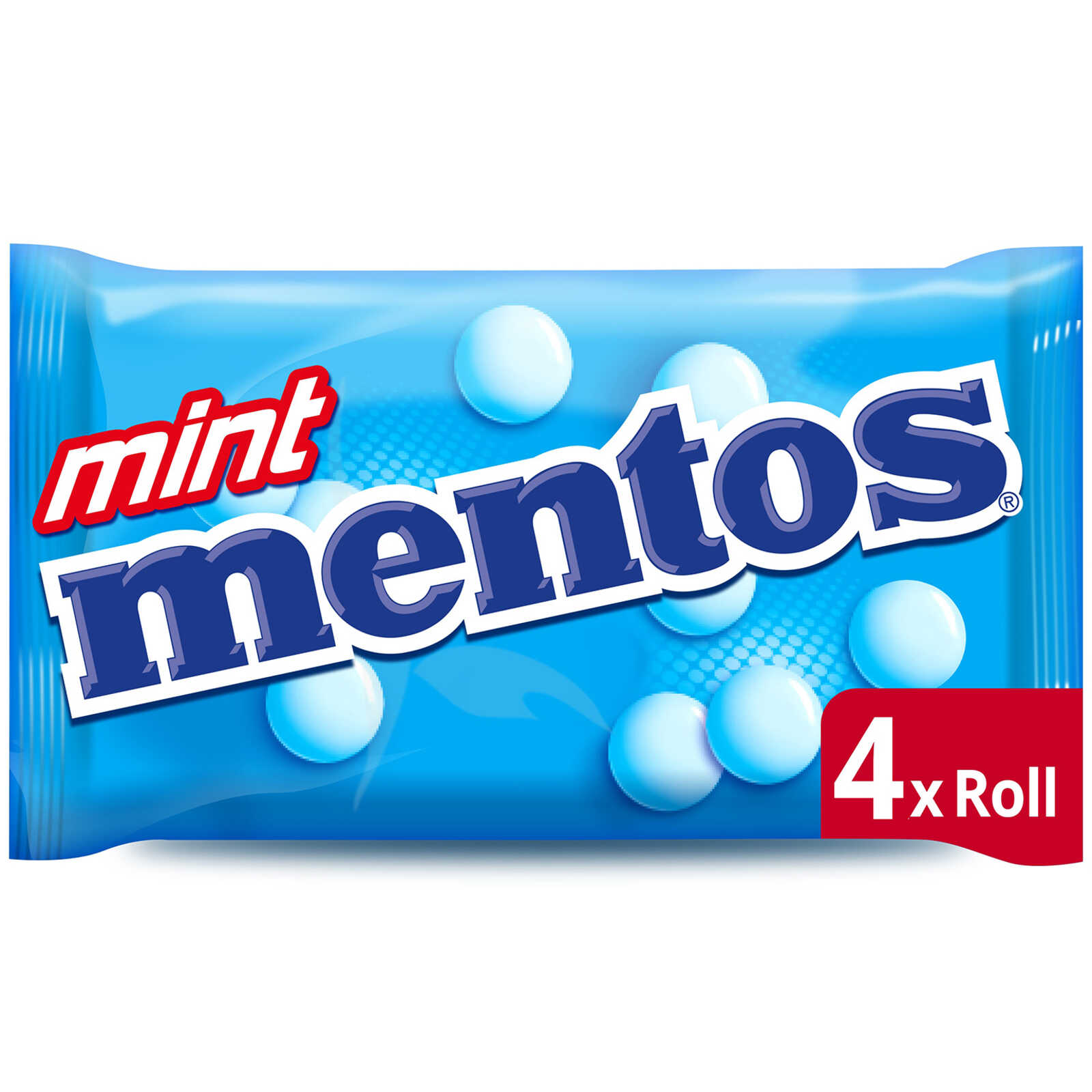 Mentos Snoepjes | Mint | 4 Rollen