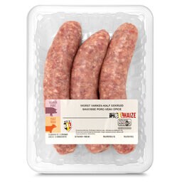 Delhaize | Worst | Varken-Kalf 390 gr