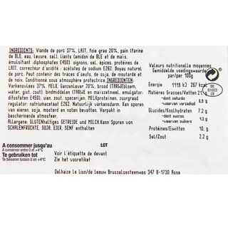 Delhaize | Pensen | Wit |  Foie gras | Upignac 