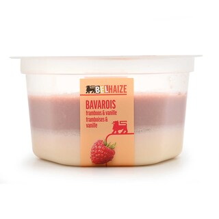 Delhaize | Bavarois | Framboise-Vanille 110 gr