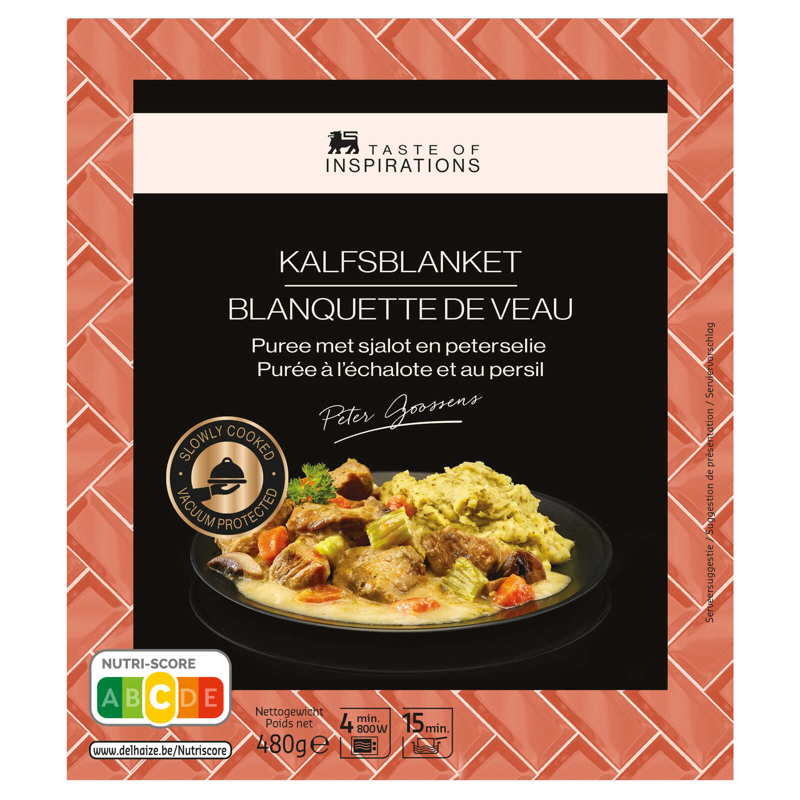 Taste of Inspirations Peter Goossens |  kalfsblanket