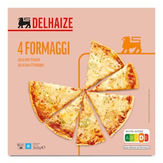 Delhaize | Pizza | 4 | Formaggio 