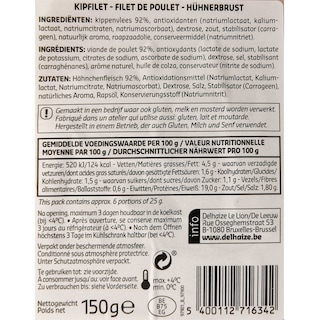 Delhaize | Filet de poulet | Tranches 