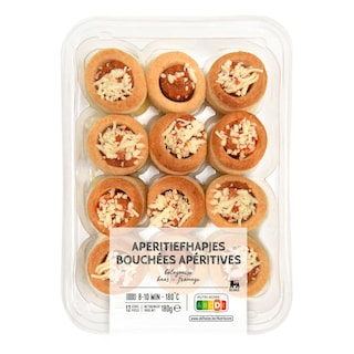 Delhaize | Feuilletés apéritifs | Bolognaise | Fromage 