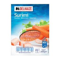 Delhaize | Surimi | Bâtonnets 