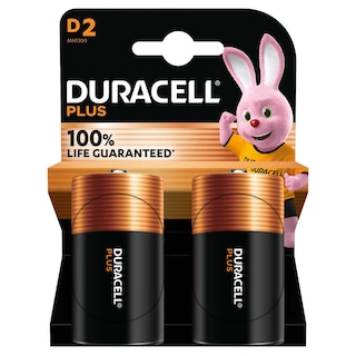 Duracell | Piles | D 2 pc