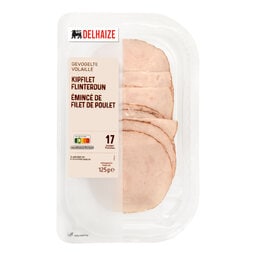 Delhaize | Filet de poulet  | Tranches 125 gr