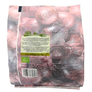 Delhaize | Bio | Oignons | Rouges | Emballés | Bio 