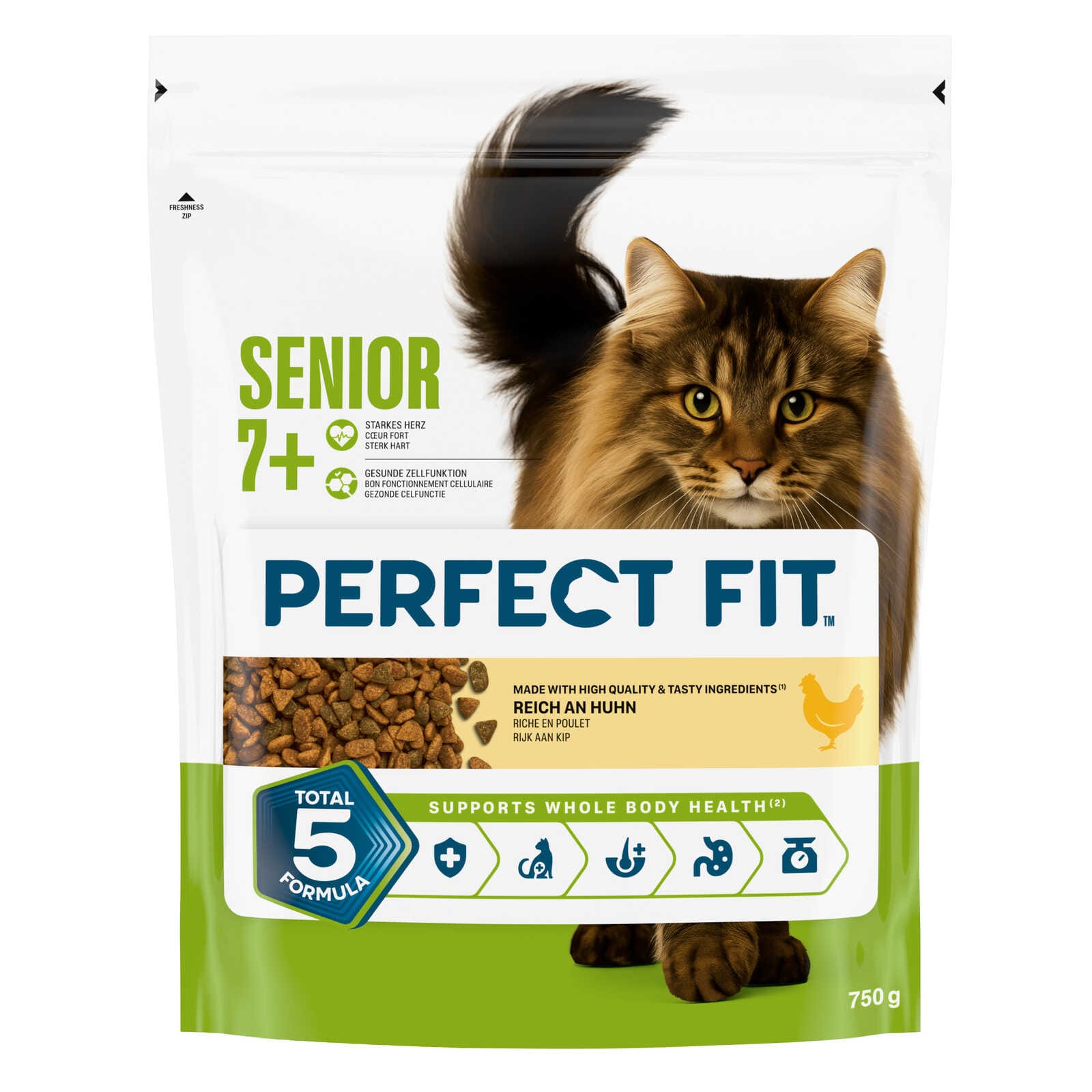 Perfect Fit Kattenvoeding | Brokjes | Senior | Kip
