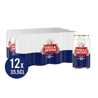 Stella Artois | Bier | Pils | 0 % | Blik 12 x 35,5 cl