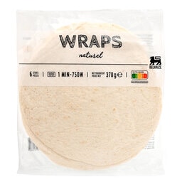 Delhaize | Wraps | 6pc | Tarwebloem 
