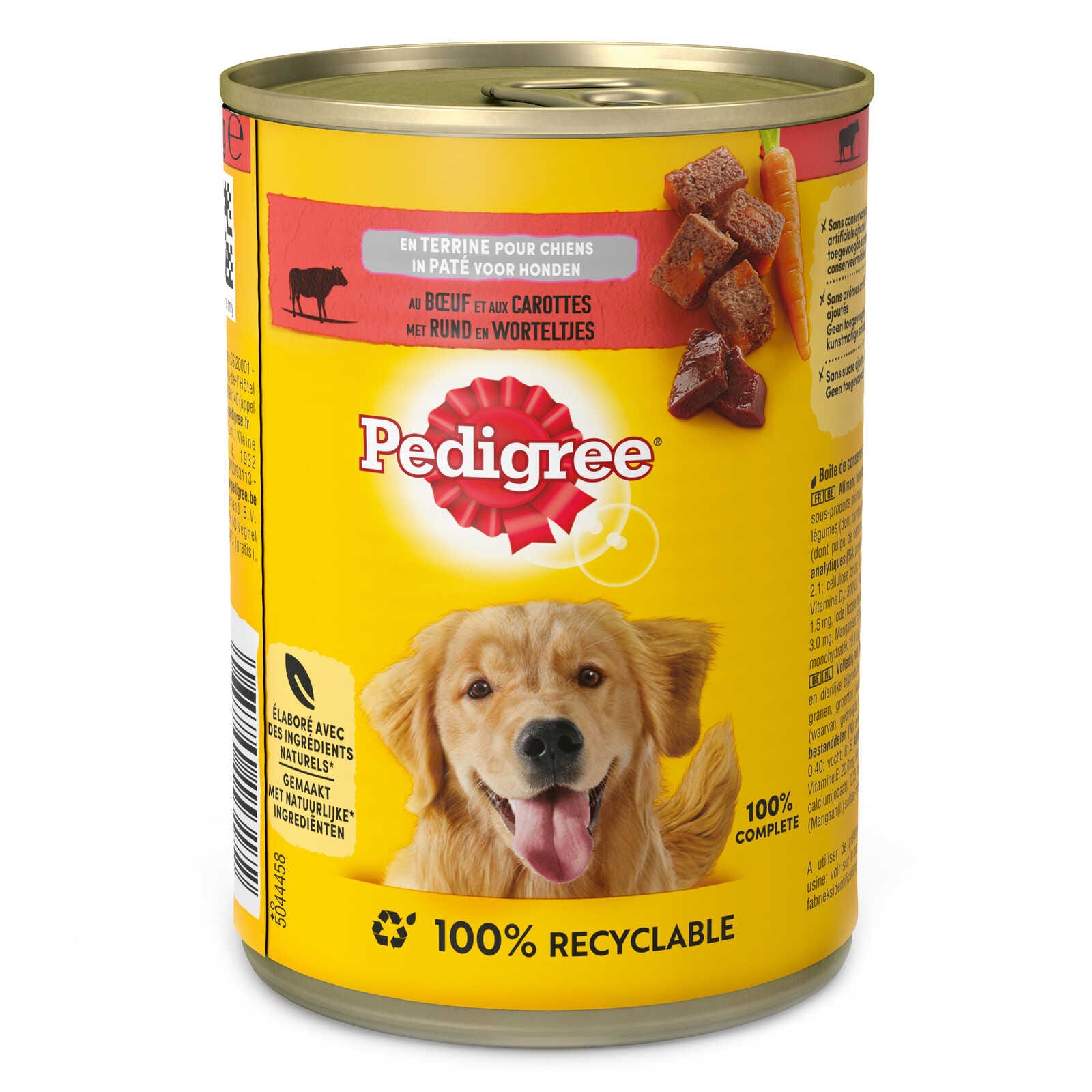 Pedigree Hondenvoeding | Terrine | Rund | Wortel