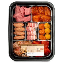 Delhaize | Fondue | Gourmand | Assortiment +/- 1 kg