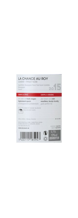 France - Frankrijk | Bourgogne - Passe Tout Grains | Passe-Tout-Grains Rood 