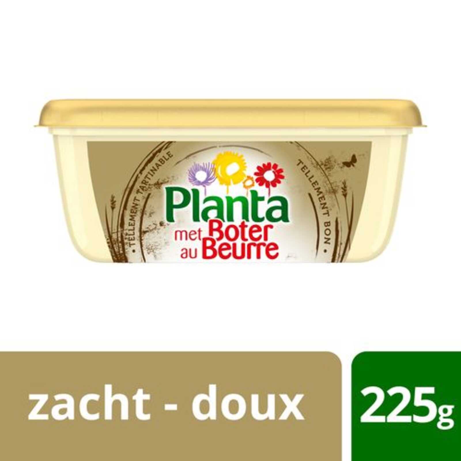 Planta | Smeren | Botersmaak | Ongezouten | 225g 