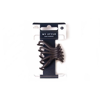 My Style | Basic | Pince cheveux | 6cm | Nylon | Noir 