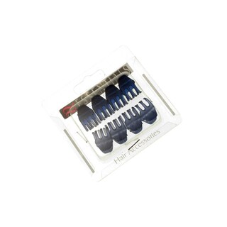 Delhaize | Care | Dubbele haarklem | 1.5 cm, blauw 