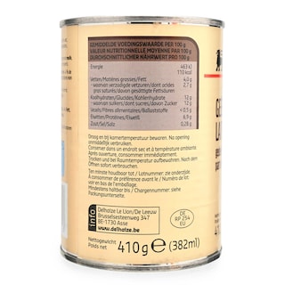 Delhaize | Melk | Geëvaporeerd | Halfvol | 4% 