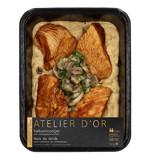 Atelier d'Or | Dinde | Sauce champignon 