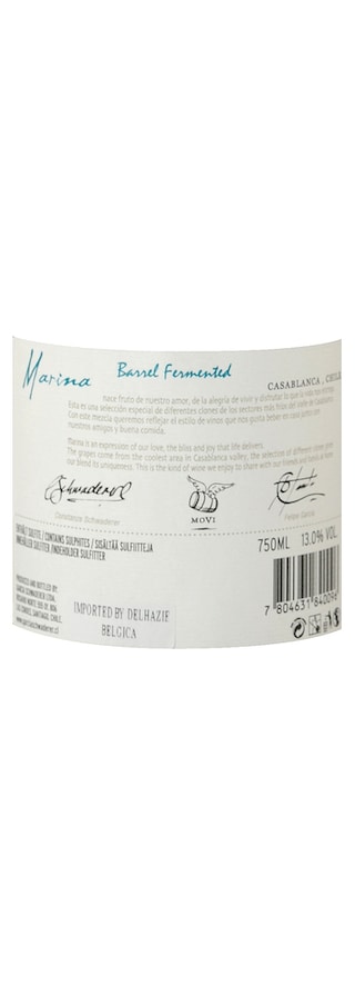 Marina | Barrel Fermented | Sauvignon Blanc | 2014 