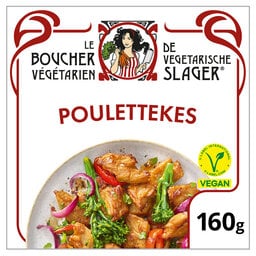De Vegetarische Slager | Poulettekes | Vegan 160 gr