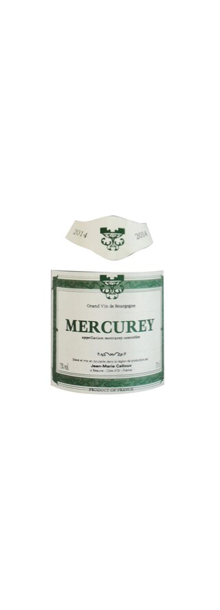 FR BOURGOGNE COTE DE BEAUNE | Bourgogne - Côte Chalonnaise | Mercurey 2014 Wit 