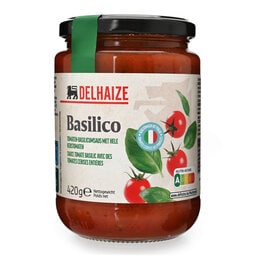 Delhaize | Saus | Tomate | Basilicum 